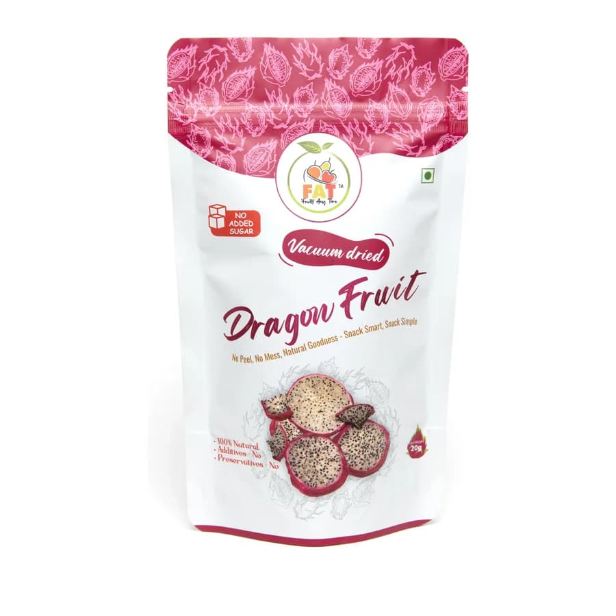 Dragon Fruit — Magenta slices, speckled and sweet
